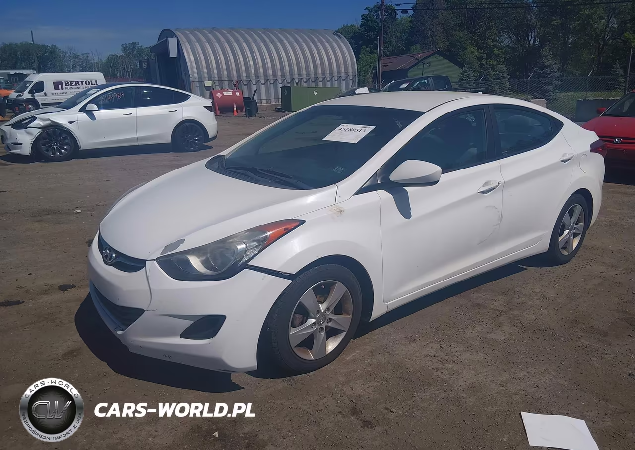 2013 Hyundai Elantra Gls VIN:5NPDH4AE3DH441397 - 2