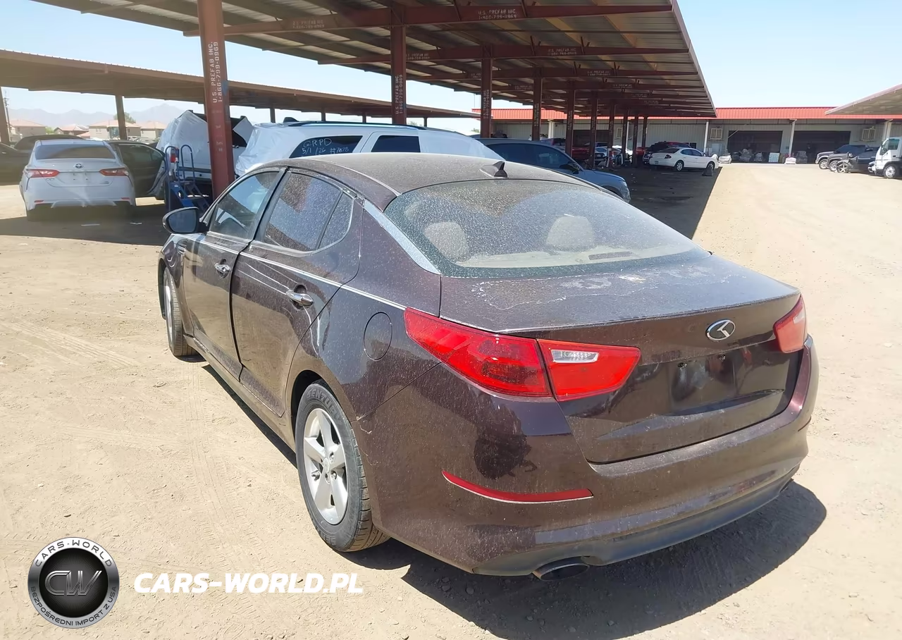 2015 Kia Optima Lx VIN:5XXGM4A77FG444151 - 3