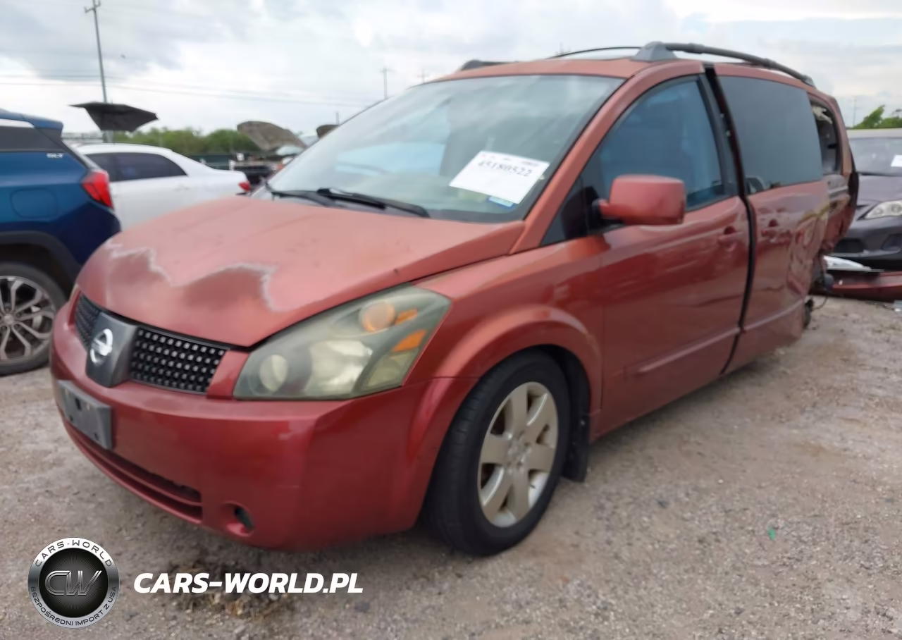 2004 Nissan Quest 3.5 Se VIN:5N1BV28U54N360169 - 2