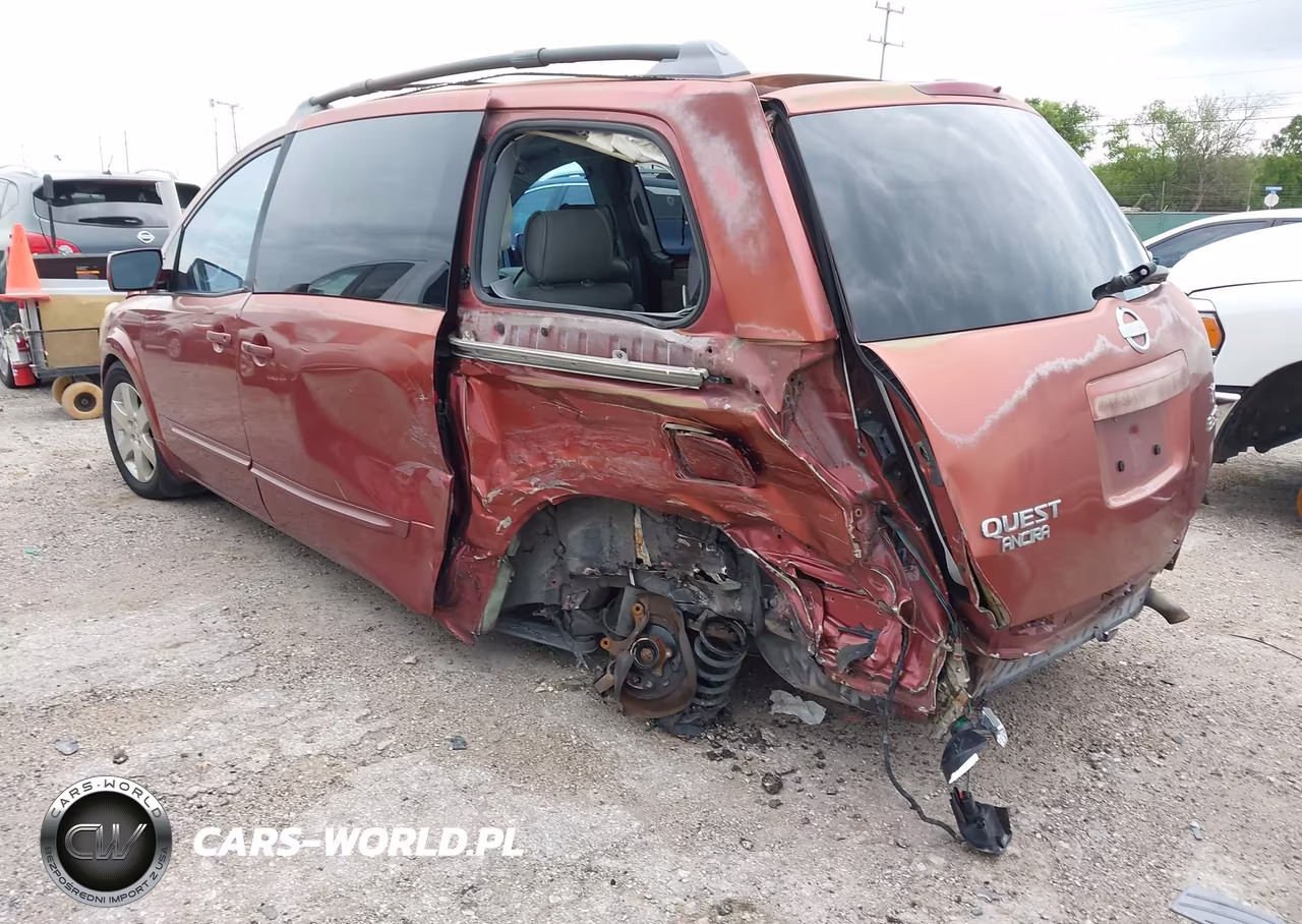 2004 Nissan Quest 3.5 Se VIN:5N1BV28U54N360169 - 3