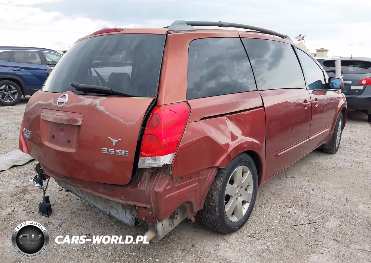 2004 Nissan Quest 3.5 Se VIN:5N1BV28U54N360169 - 4