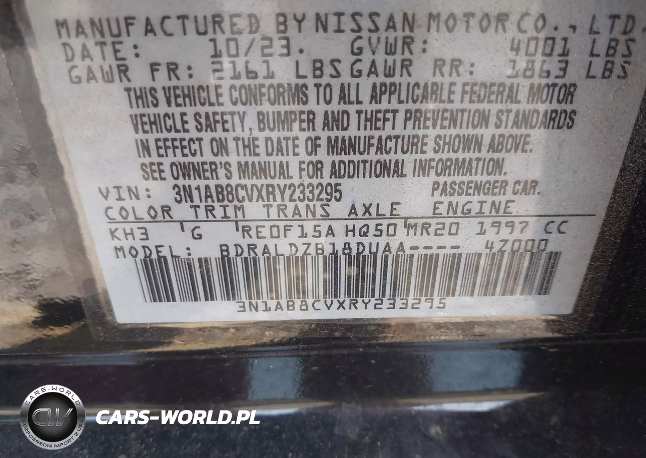 2024 Nissan Sentra Sv Xtronic Cvt VIN:3N1AB8CVXRY233295 - 9