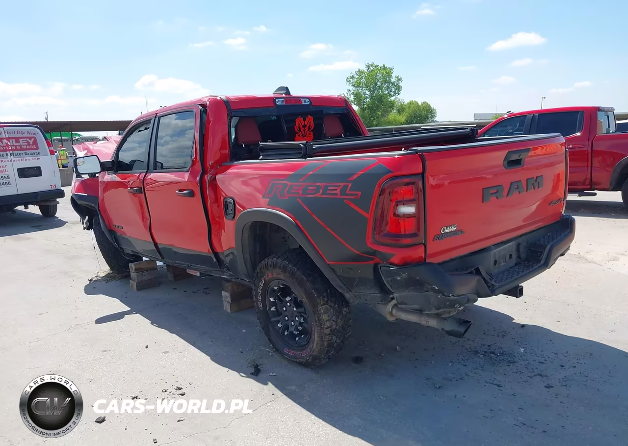 2025 Ram 1500 Rebel 4X4 5'7 Box VIN:1C6SRFLP4SN761086 - 3