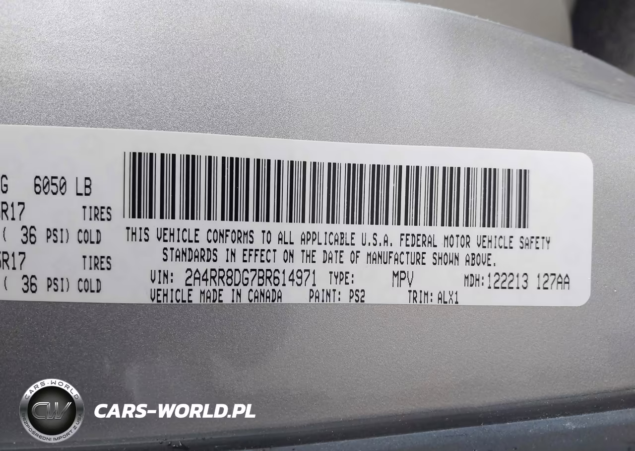 2011 Chrysler Town & Country Touring-L VIN:2A4RR8DG7BR614971 - 9