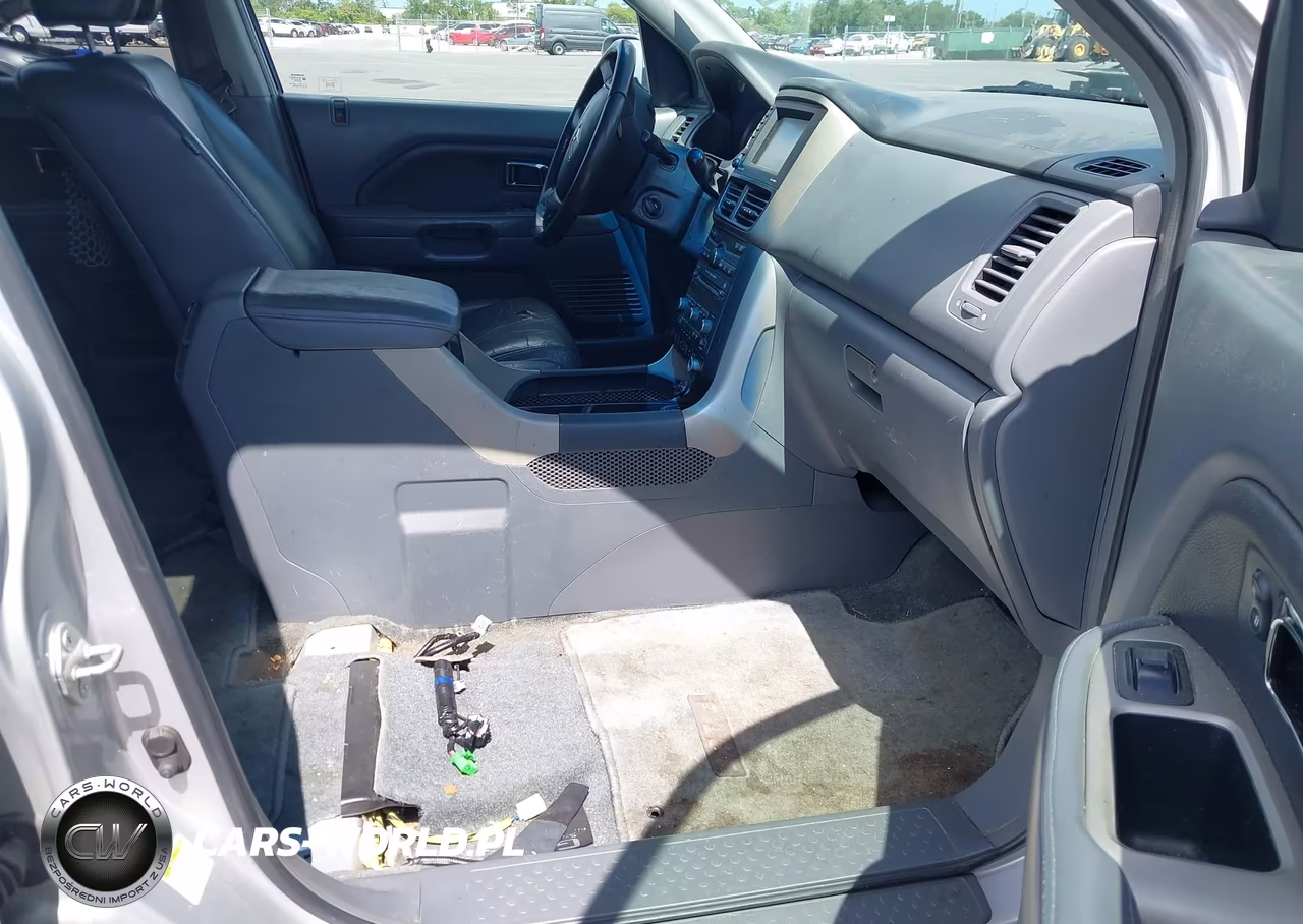 2007 Honda Pilot Ex-L VIN:2HKYF18717H513747 - 5