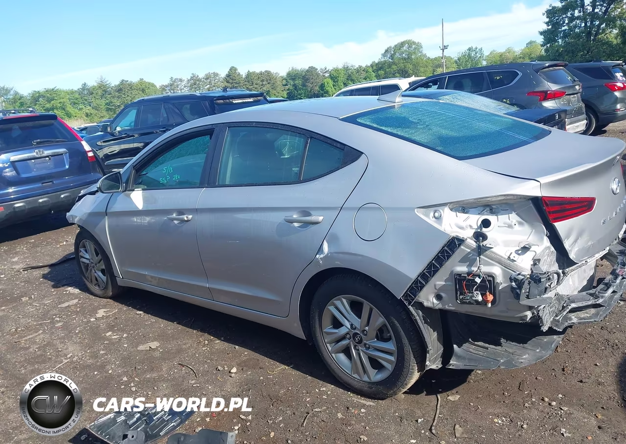 2020 Hyundai Elantra Sel VIN:KMHD84LF4LU022772 - 14