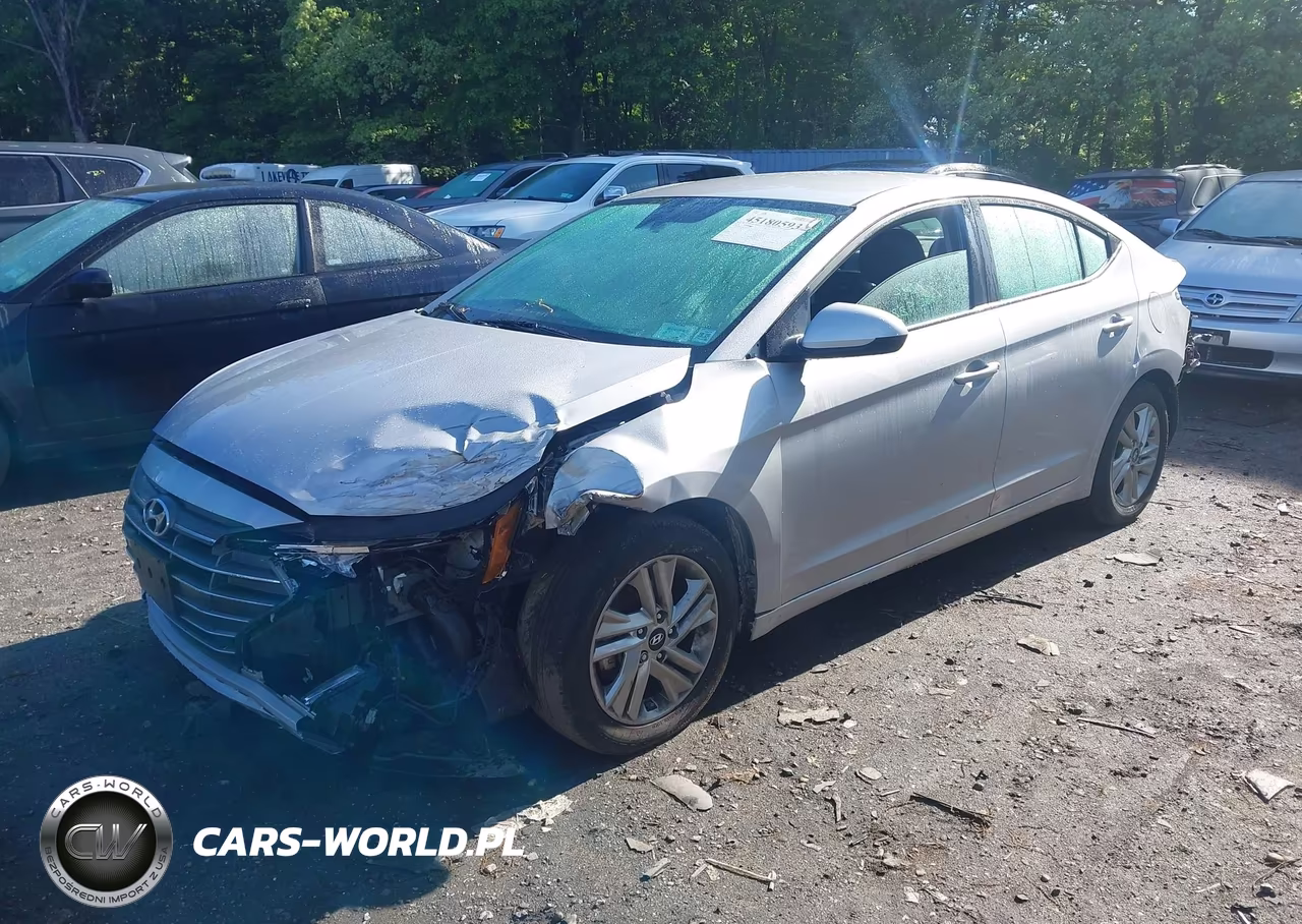 2020 Hyundai Elantra Sel VIN:KMHD84LF4LU022772 - 2