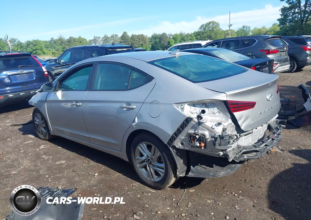 2020 Hyundai Elantra Sel VIN:KMHD84LF4LU022772 - 3