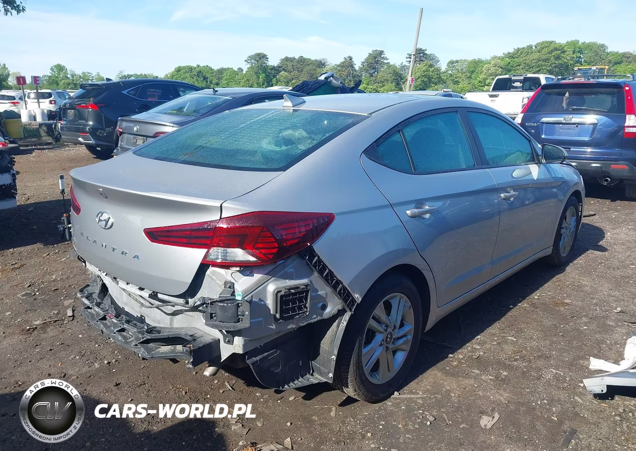 2020 Hyundai Elantra Sel VIN:KMHD84LF4LU022772 - 4
