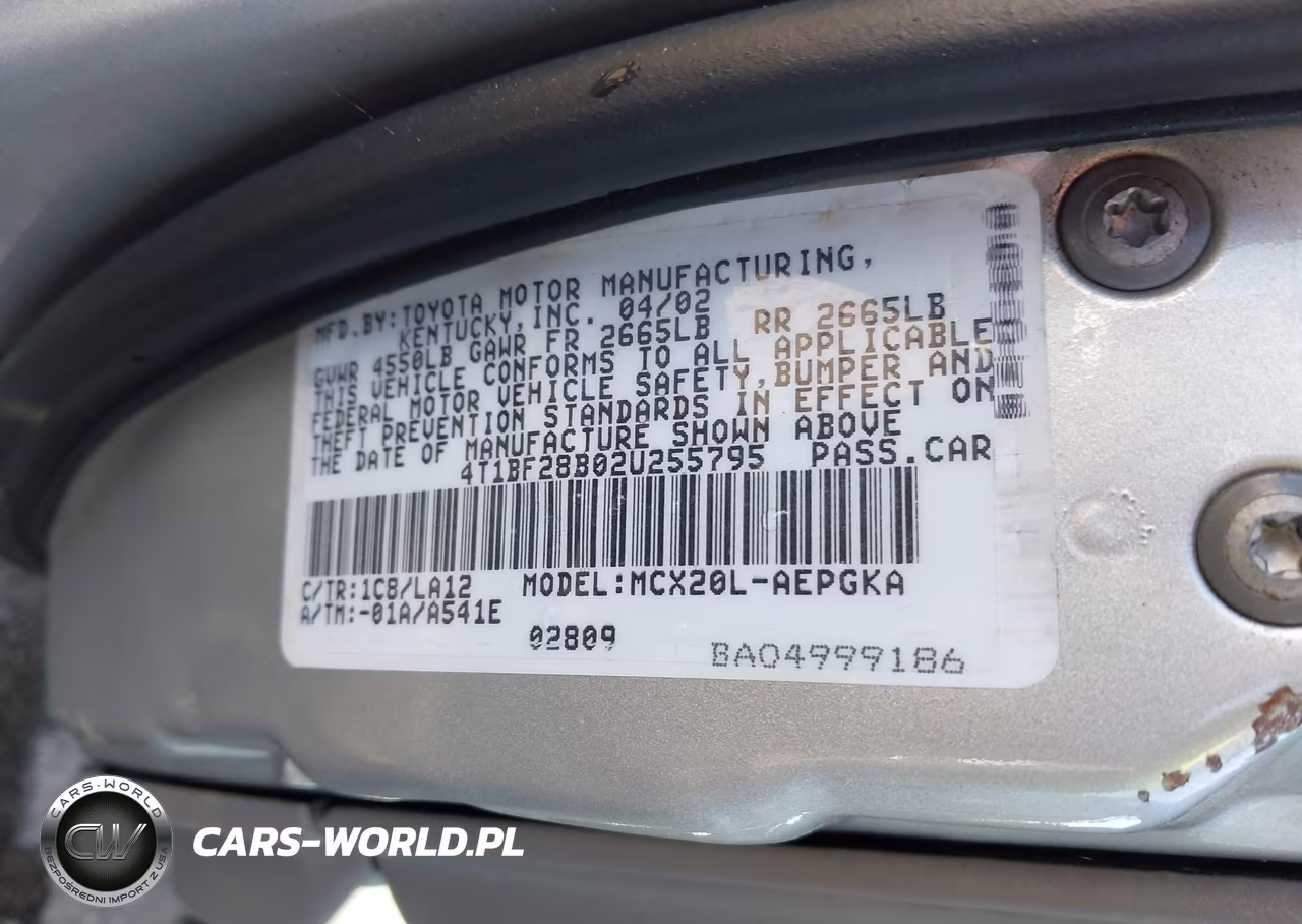 2002 Toyota Avalon Xls VIN:4T1BF28B02U255795 - 9