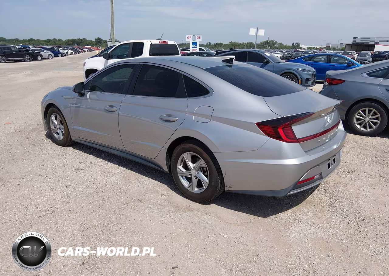 2021 Hyundai Sonata Se VIN:5NPEG4JA2MH076957 - 3