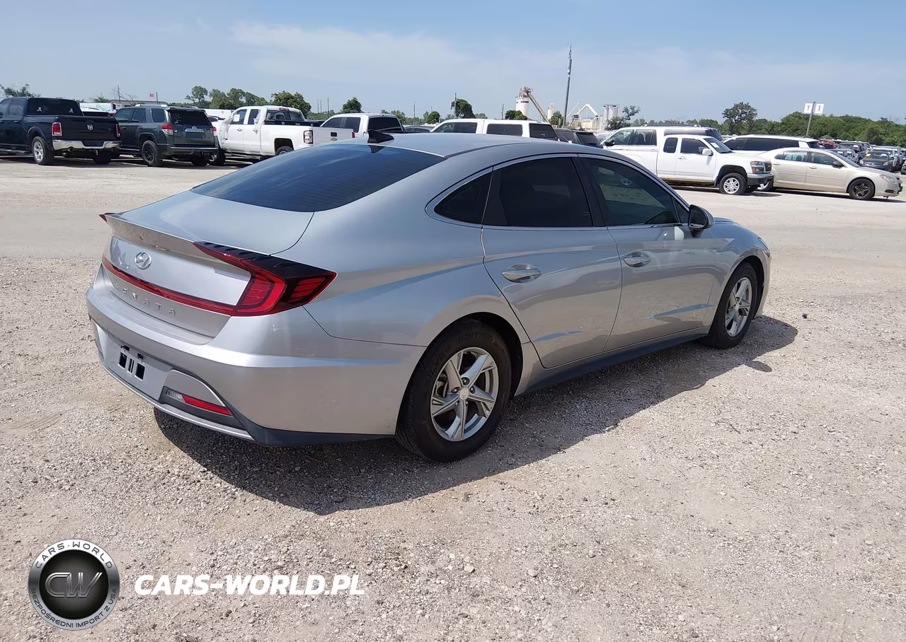 2021 Hyundai Sonata Se VIN:5NPEG4JA2MH076957 - 4