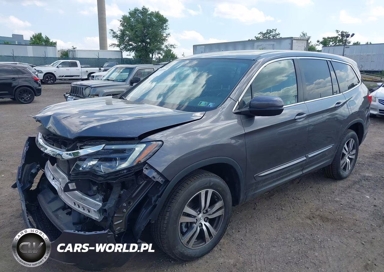 2018 Honda Pilot Ex-L VIN:5FNYF6H50JB038965 - 2