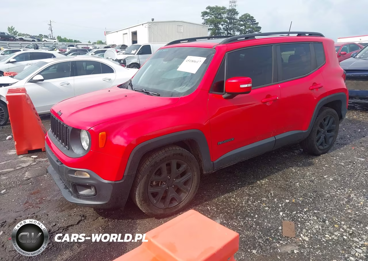 2018 Jeep Renegade Altitude Fwd VIN:ZACCJABB2JPJ65491 - 2