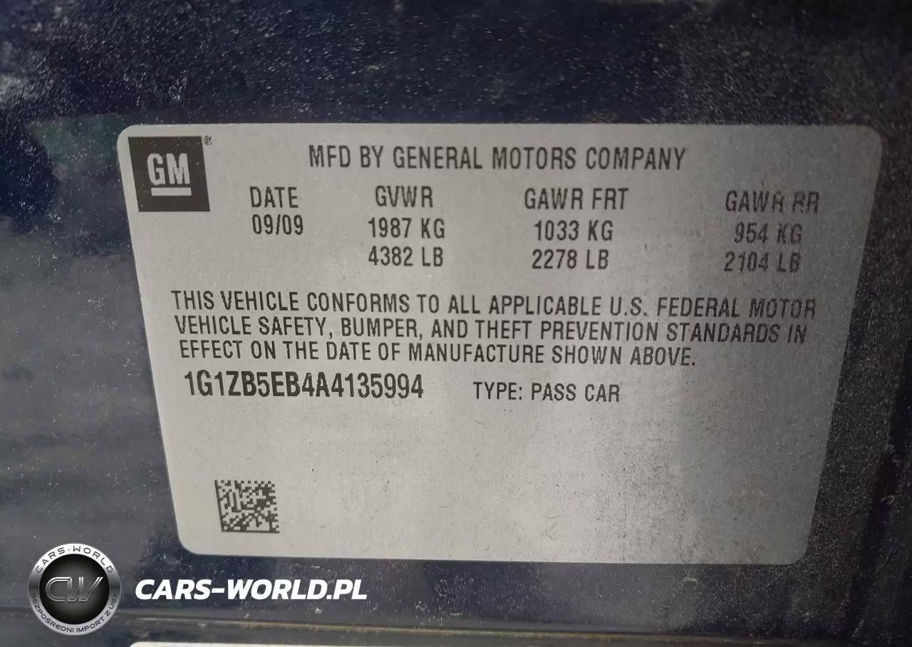 2010 Chevrolet Malibu Ls VIN:1G1ZB5EB4A4135994 - 9