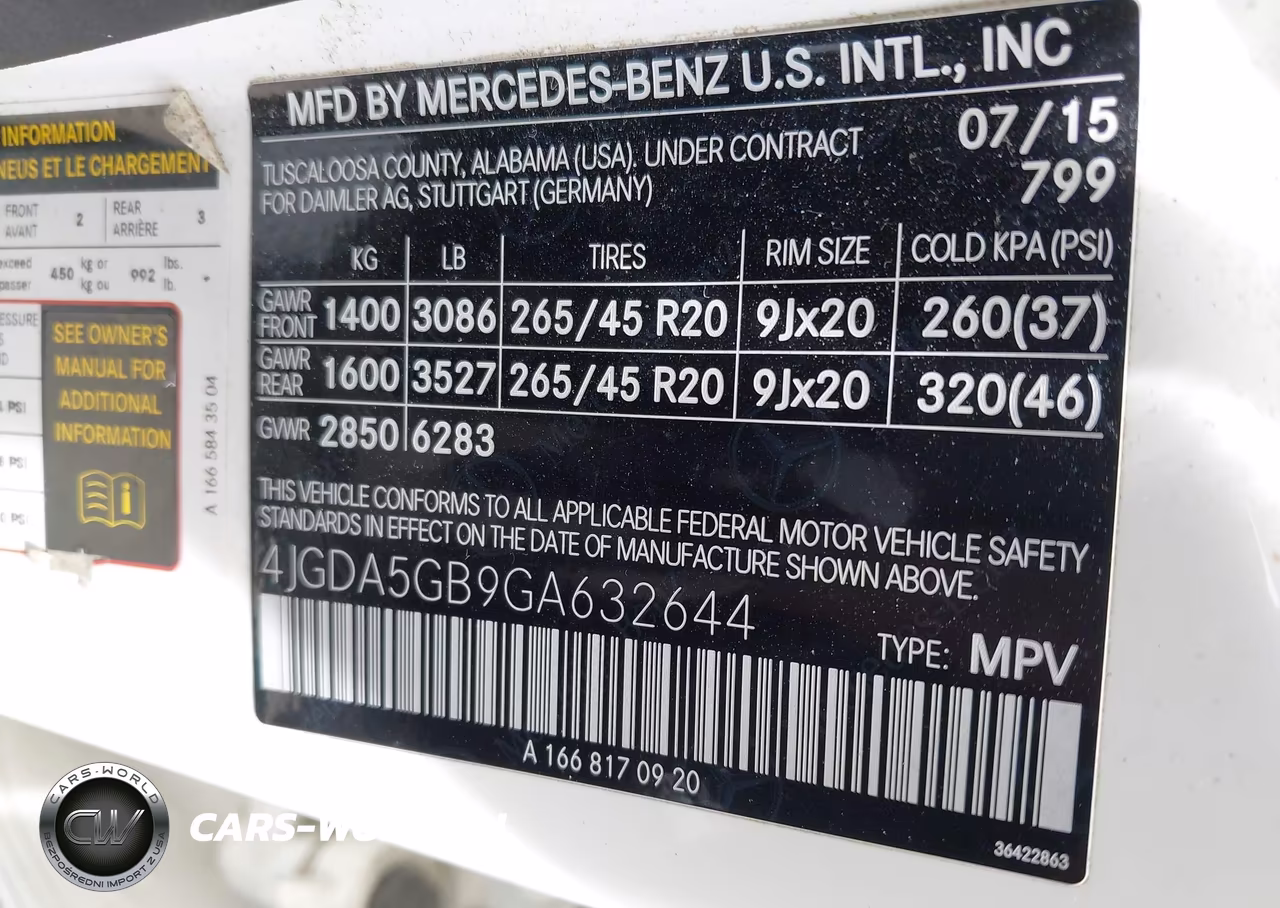 2016 Mercedes-Benz Gle 400 4Matic VIN:4JGDA5GB9GA632644 - 9