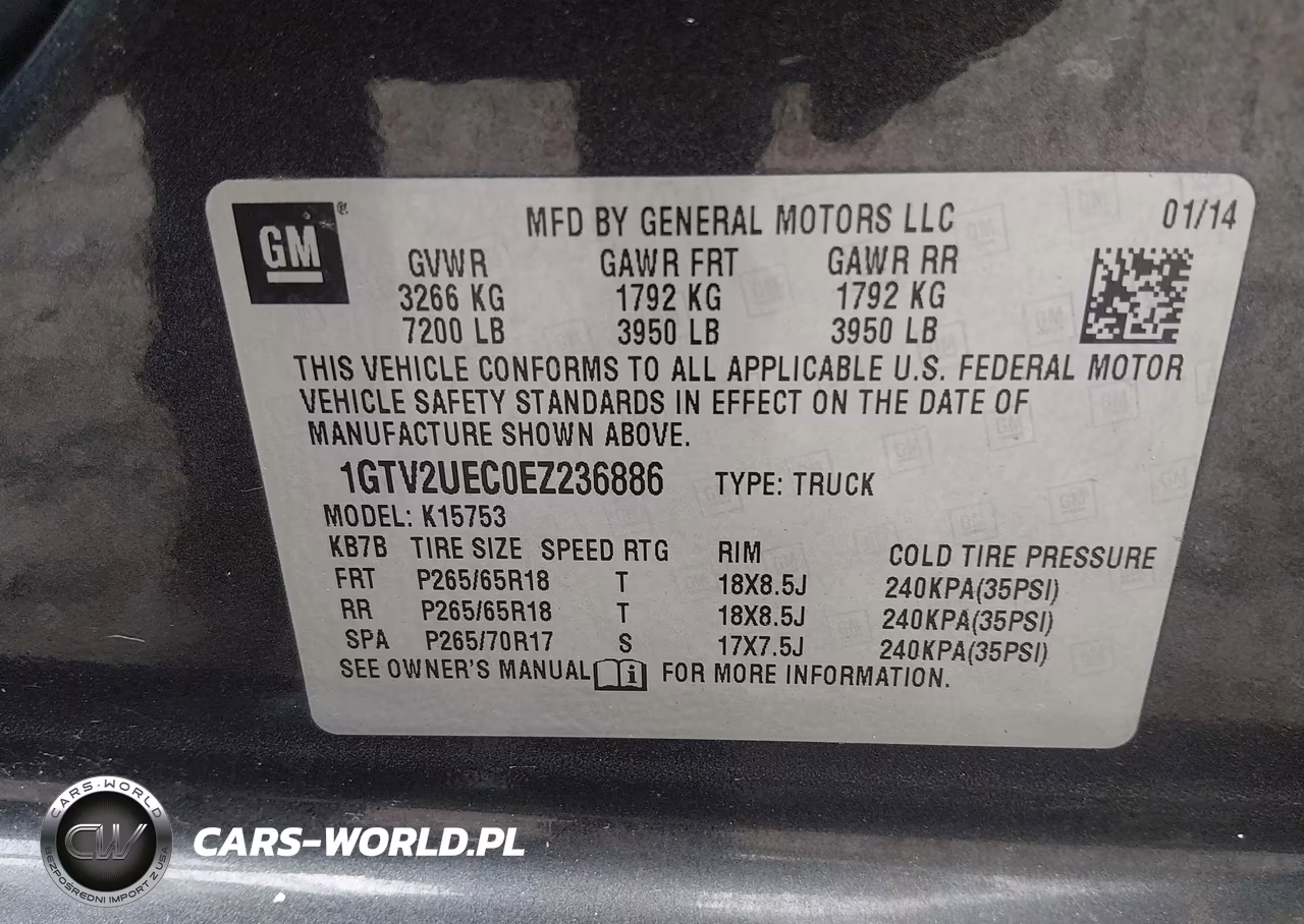 2014 GMC Sierra 1500 Sle VIN:1GTV2UEC0EZ236886 - 9