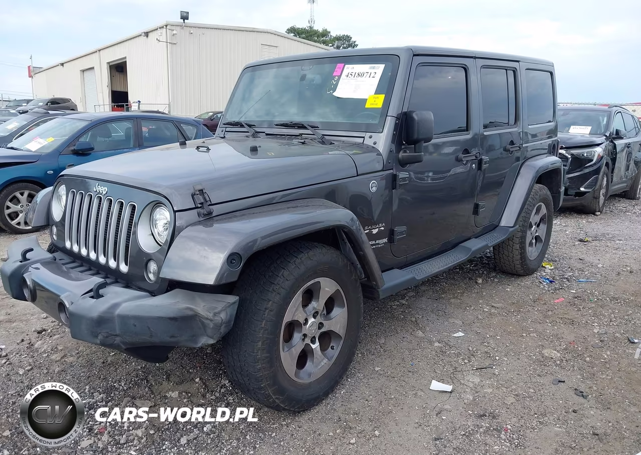2018 Jeep Wrangler Jk Unlimited Sahara 4X4 VIN:1C4BJWEGXJL832167 - 2