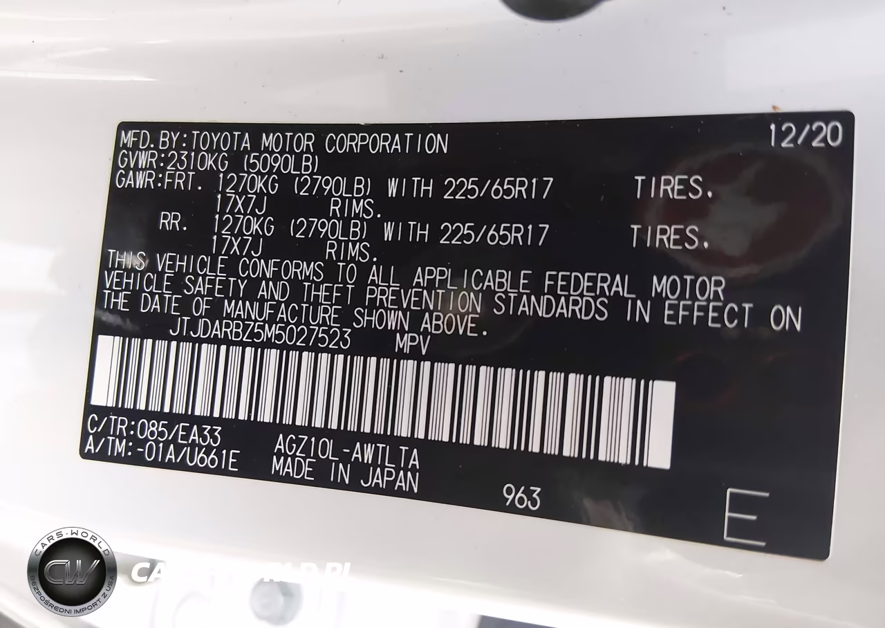 2021 Lexus Nx 300 VIN:JTJDARBZ5M5027523 - 9