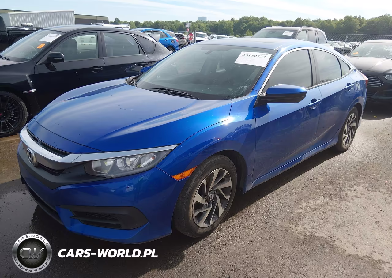 2017 Honda Civic Ex VIN:19XFC2F72HE062892 - 2