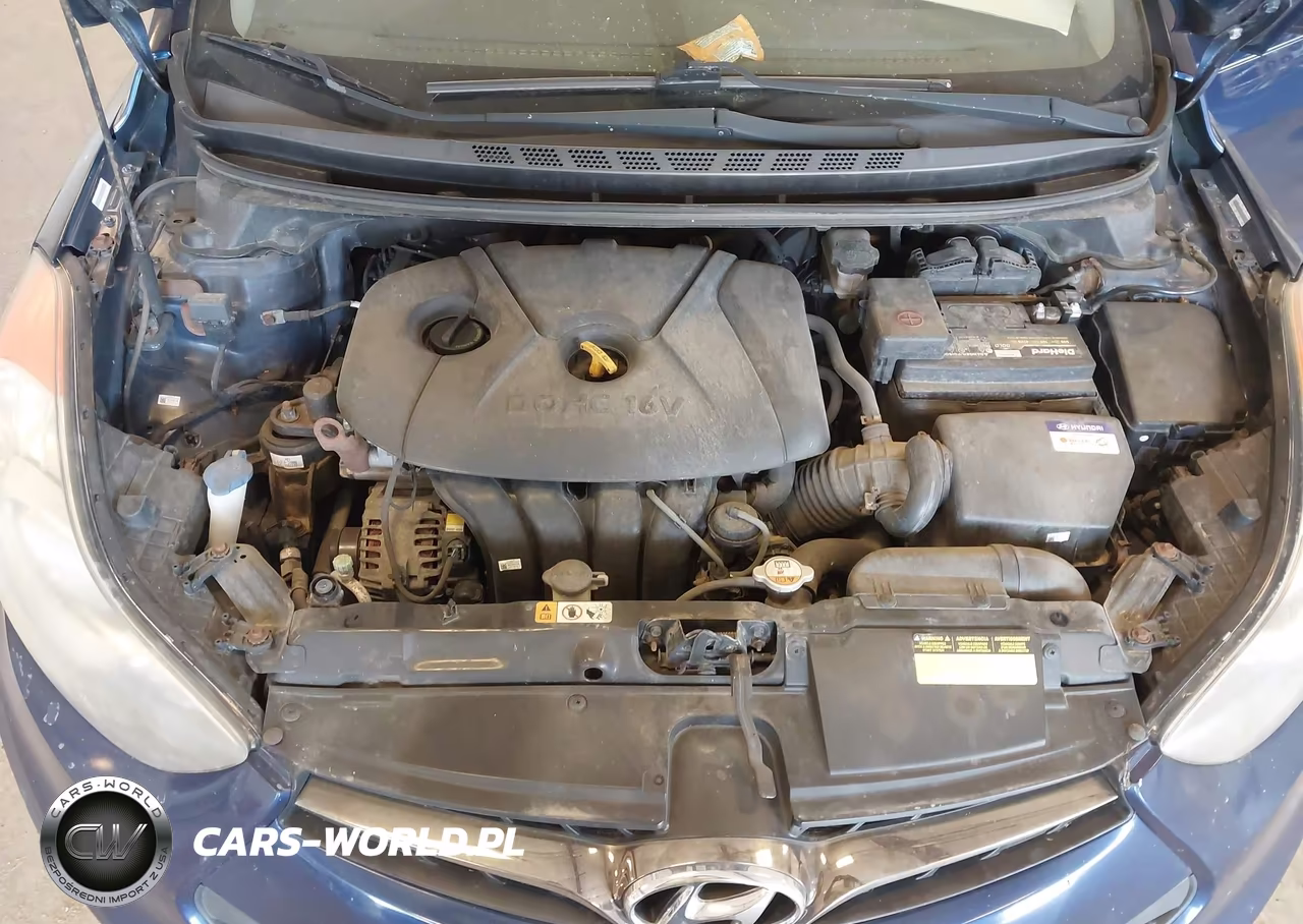 2013 Hyundai Elantra Gs VIN:KMHDH6AE2DU008599 - 10