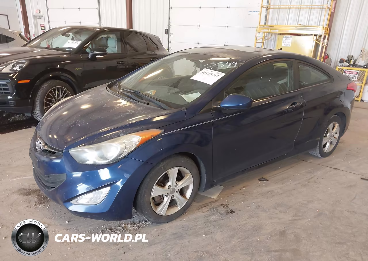 2013 Hyundai Elantra Gs VIN:KMHDH6AE2DU008599 - 2