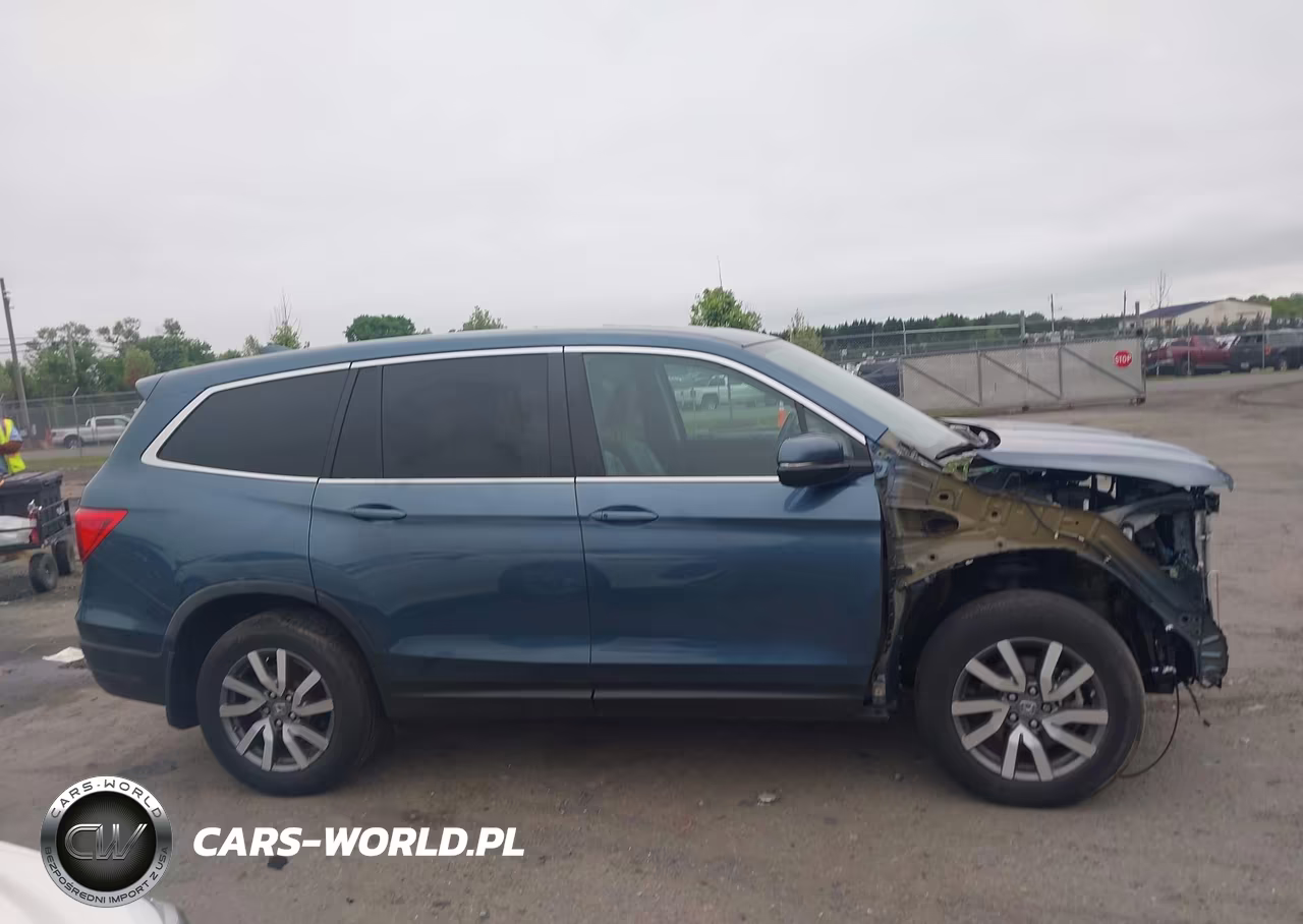 2021 Honda Pilot Awd Ex-L VIN:5FNYF6H57MB004106 - 14