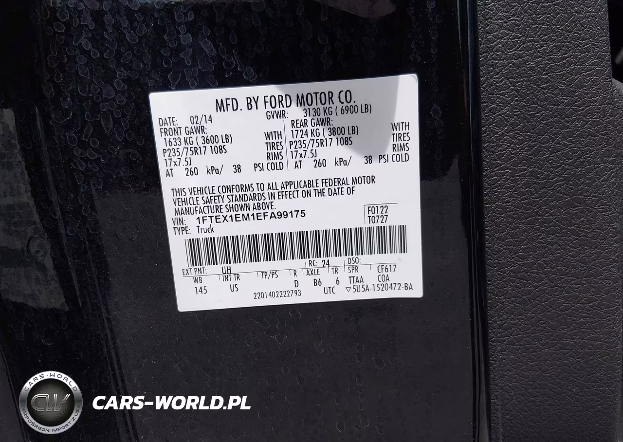 2014 Ford F-150 Xlt VIN:1FTEX1EM1EFA99175 - 9
