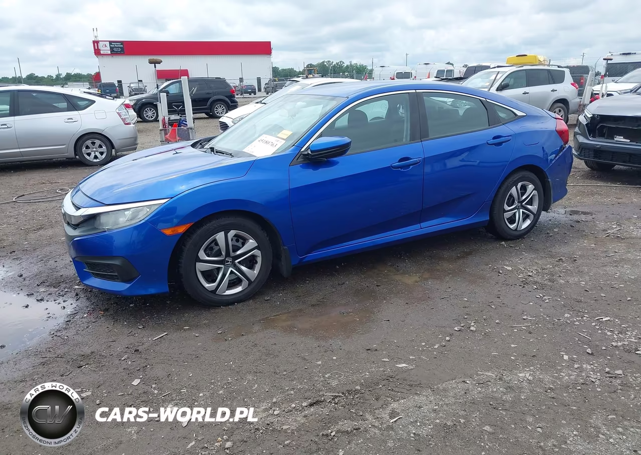 2017 Honda Civic Lx VIN:19XFC2F59HE025806 - 2