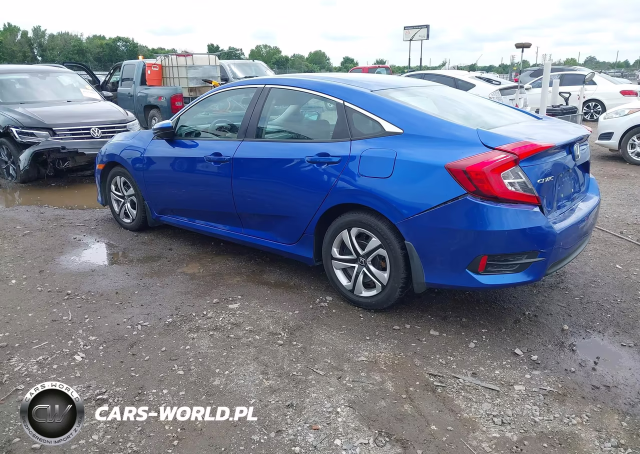 2017 Honda Civic Lx VIN:19XFC2F59HE025806 - 3