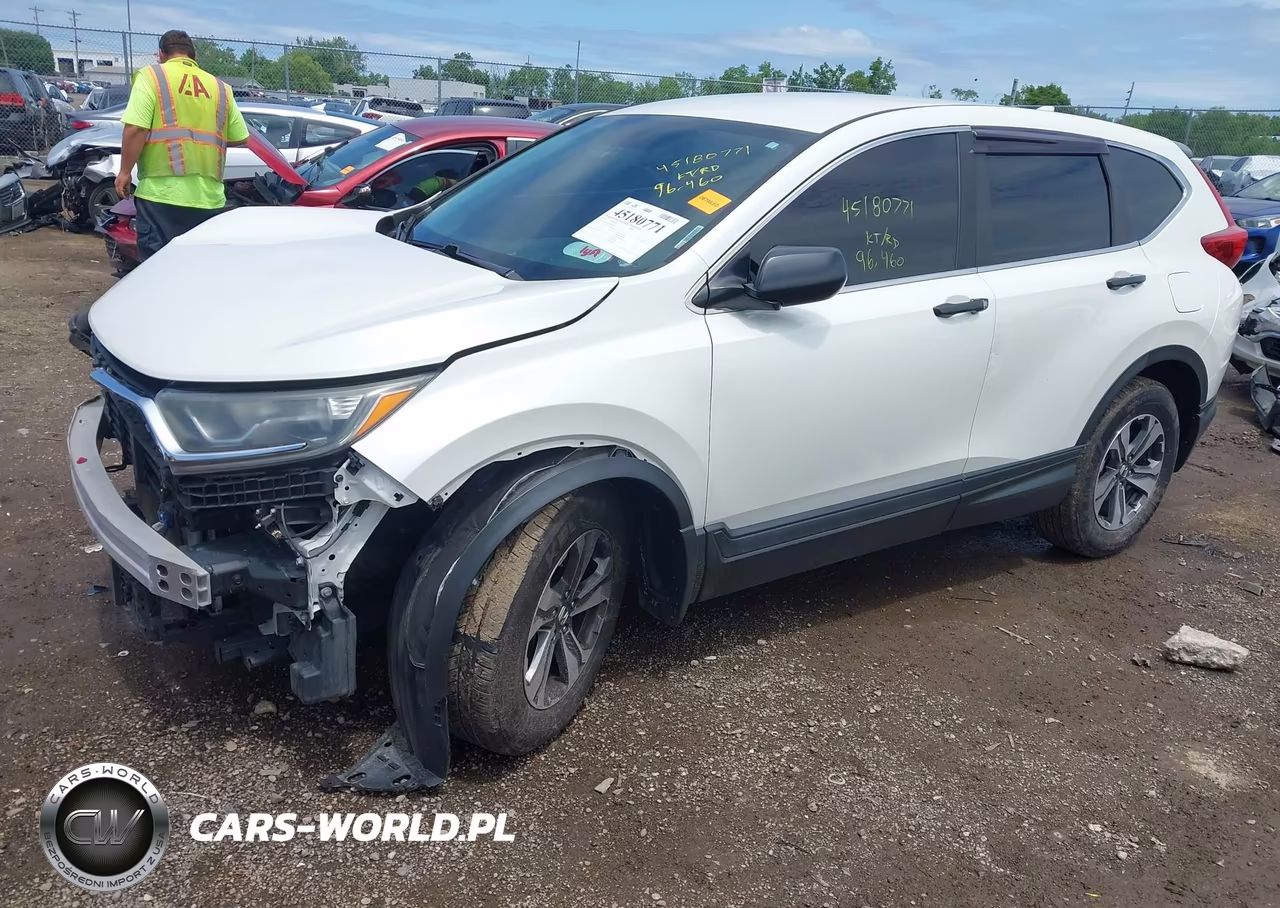 2018 Honda Cr-V Lx VIN:2HKRW6H34JH202707 - 2