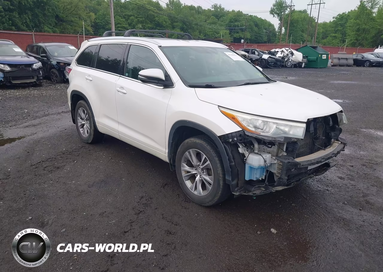 2015 Toyota Highlander Xle V6 – zdjęcie 1 z 17