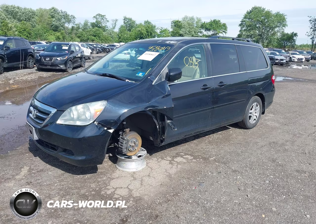 2005 Honda Odyssey Ex-L VIN:5FNRL387X5B051175 - 2
