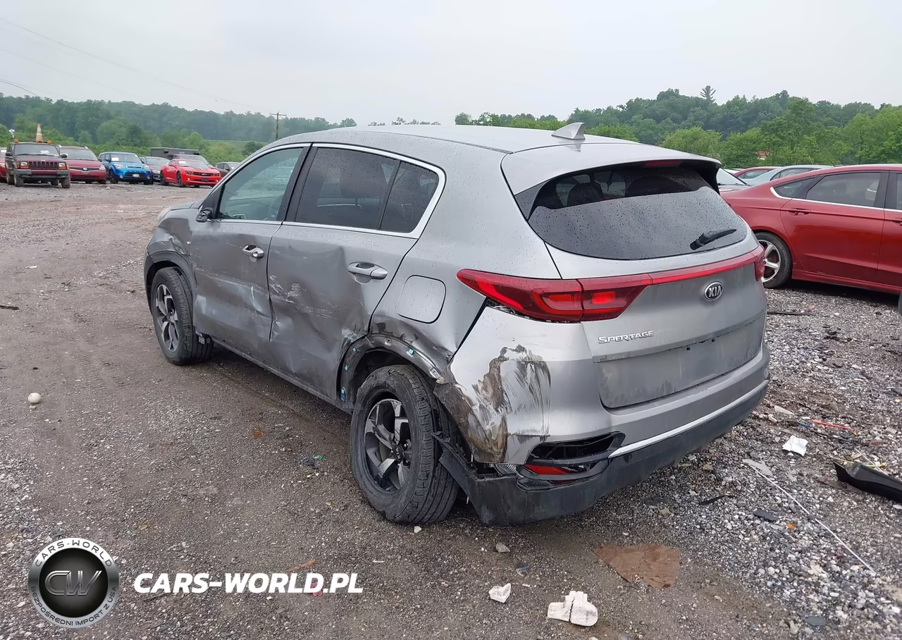 2022 Kia Sportage Lx VIN:KNDPMCAC5N7987674 - 3