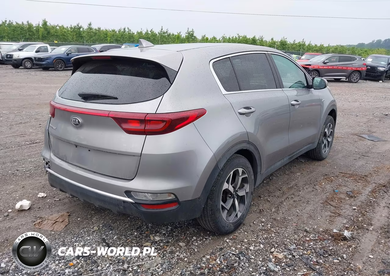 2022 Kia Sportage Lx VIN:KNDPMCAC5N7987674 - 4
