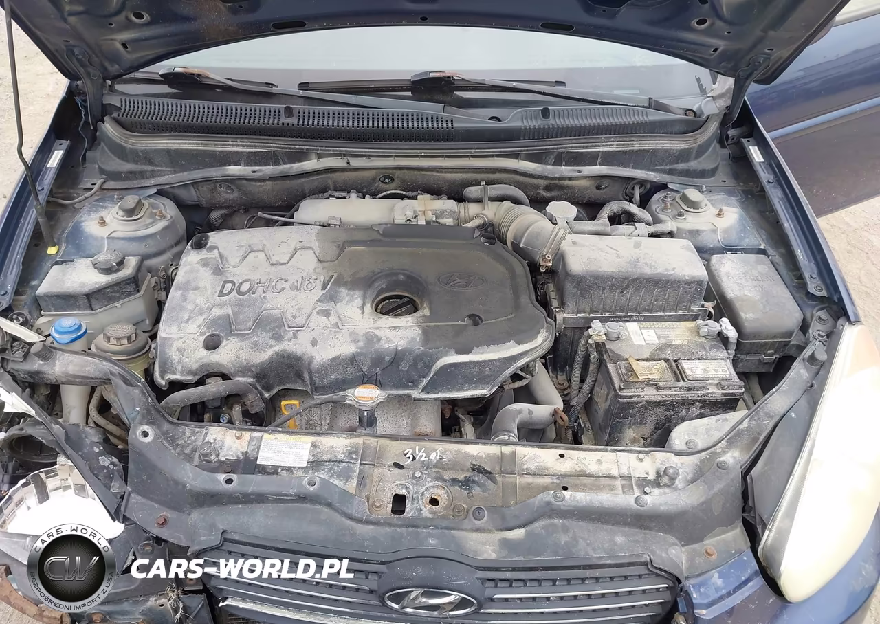2008 Hyundai Accent Gls VIN:KMHCN46C48U210186 - 10