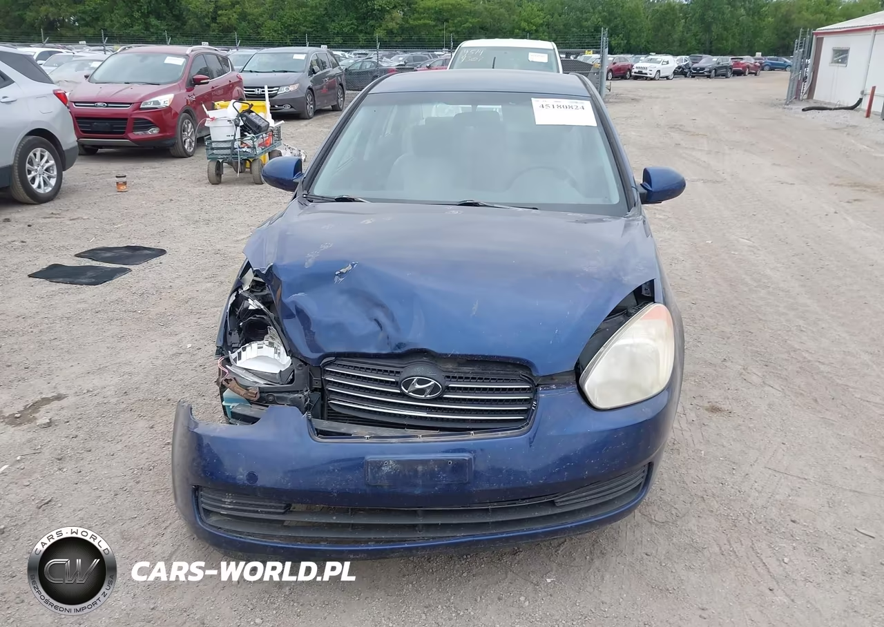 2008 Hyundai Accent Gls VIN:KMHCN46C48U210186 - 11