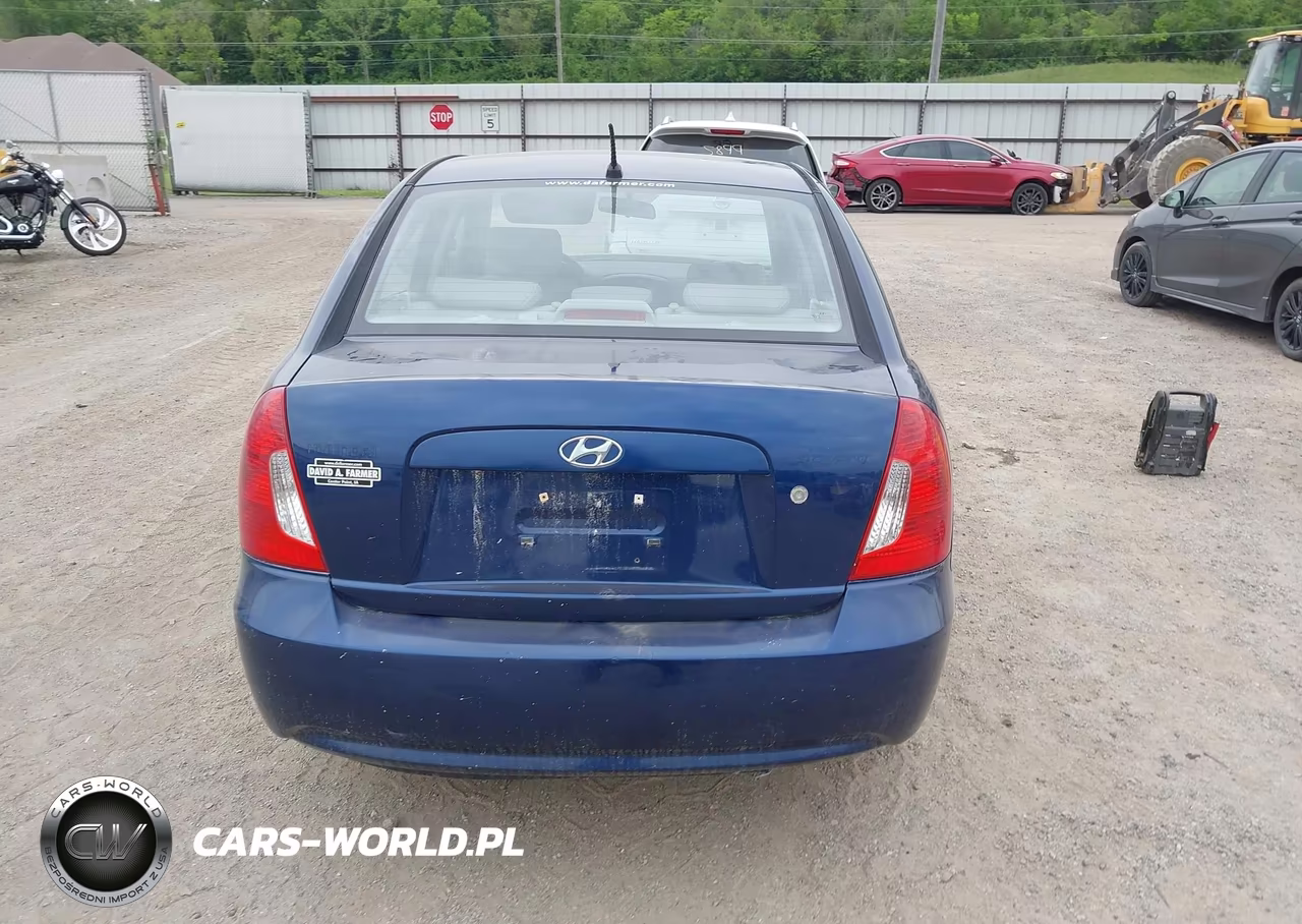 2008 Hyundai Accent Gls VIN:KMHCN46C48U210186 - 15