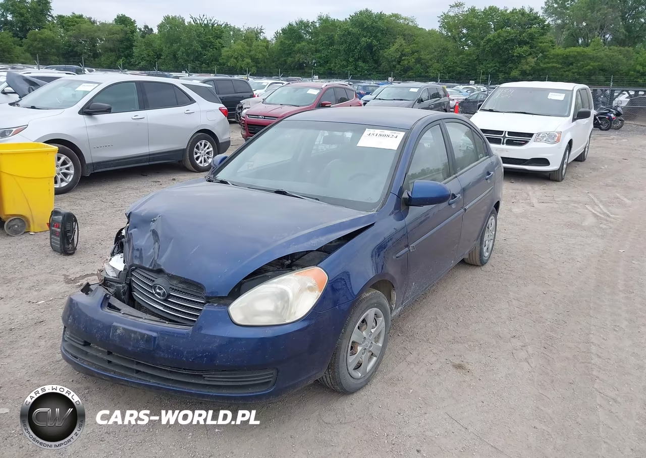 2008 Hyundai Accent Gls VIN:KMHCN46C48U210186 - 2