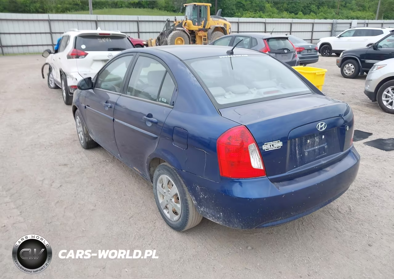 2008 Hyundai Accent Gls VIN:KMHCN46C48U210186 - 3