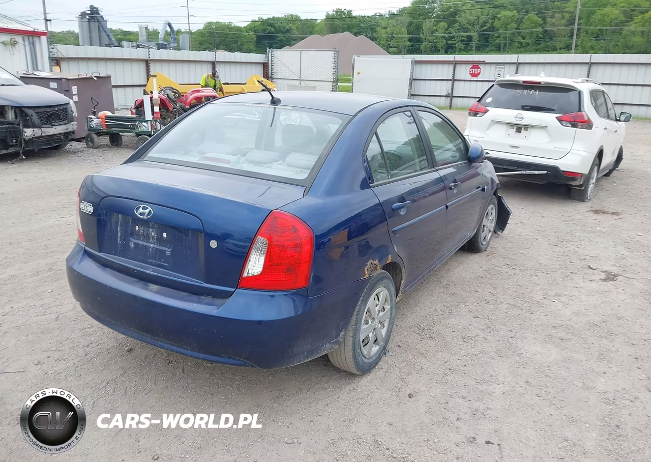 2008 Hyundai Accent Gls VIN:KMHCN46C48U210186 - 4