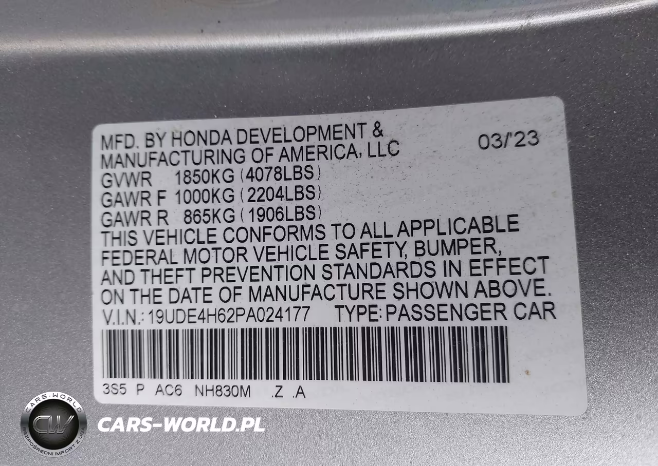 2023 Acura Integra A-Spec Technology VIN:19UDE4H62PA024177 - 9