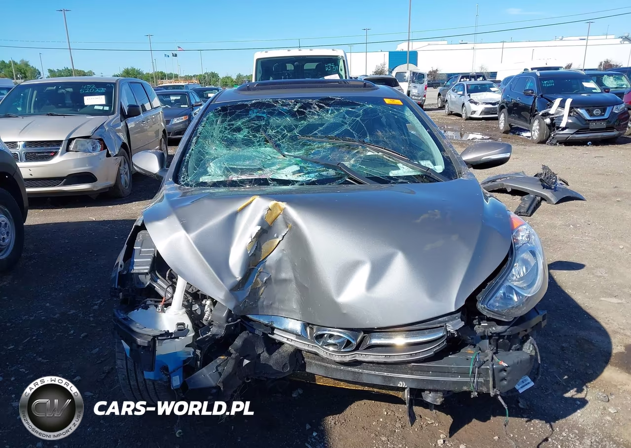 2013 Hyundai Elantra Limited VIN:5NPDH4AE8DH196936 - 13