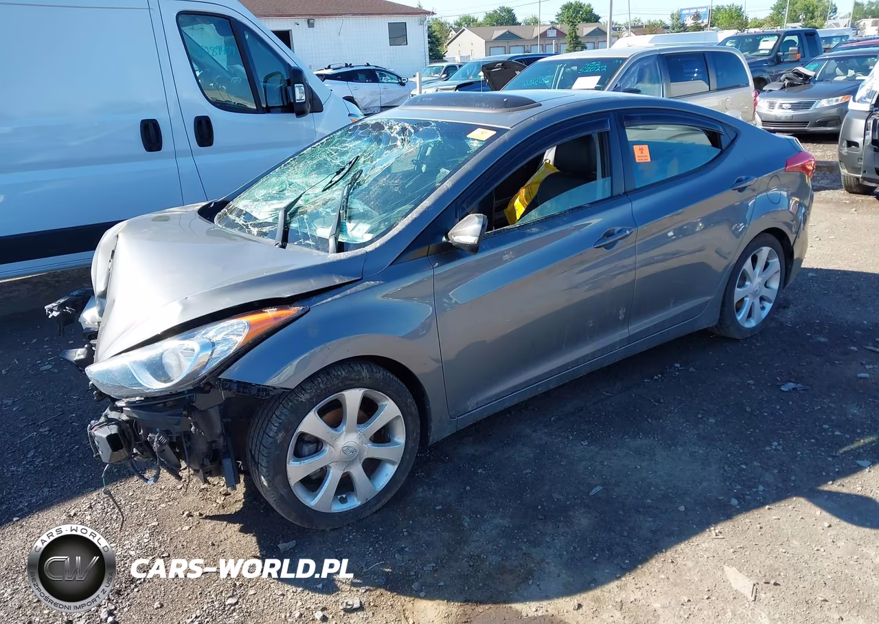 2013 Hyundai Elantra Limited VIN:5NPDH4AE8DH196936 - 2