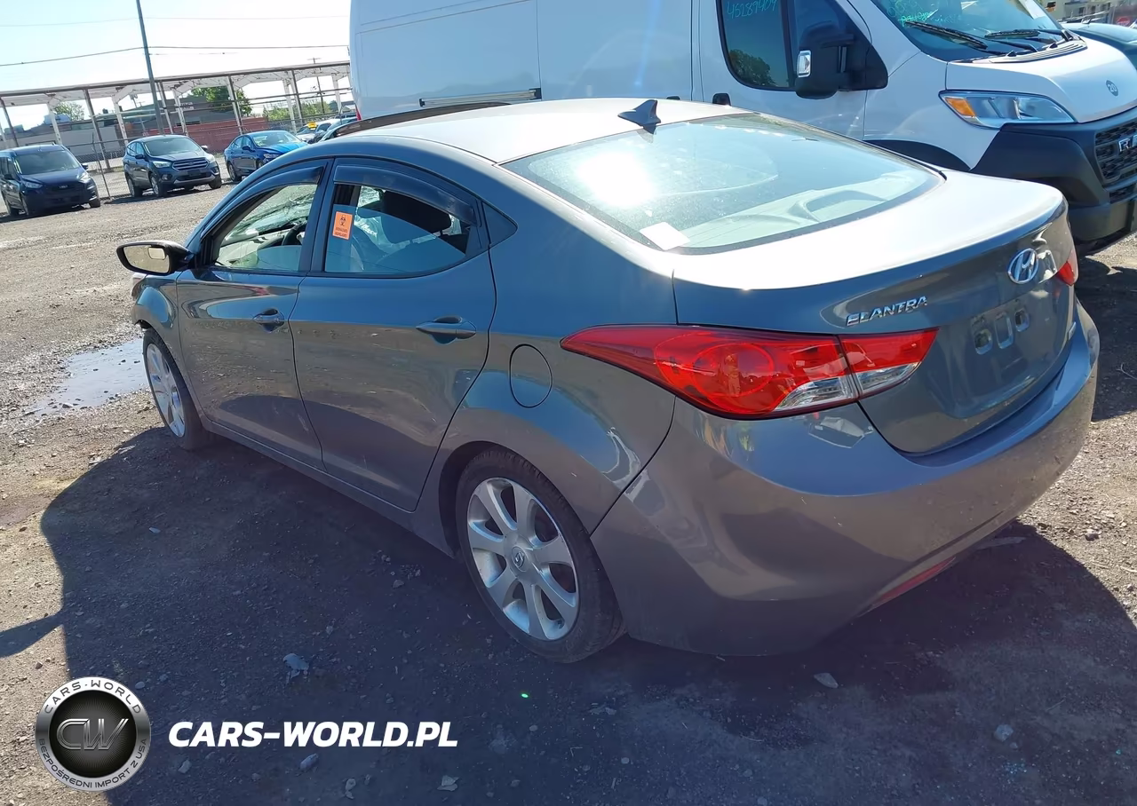 2013 Hyundai Elantra Limited VIN:5NPDH4AE8DH196936 - 3