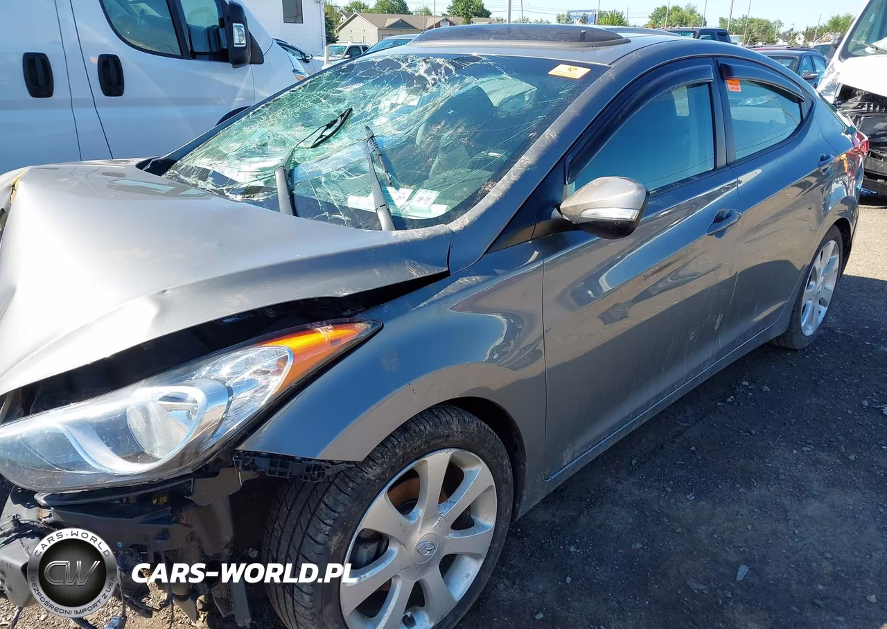 2013 Hyundai Elantra Limited VIN:5NPDH4AE8DH196936 - 6