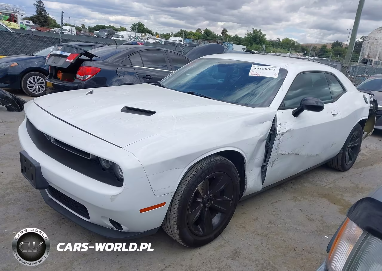 2016 Dodge Challenger Sxt VIN:2C3CDZAG0GH326246 - 2