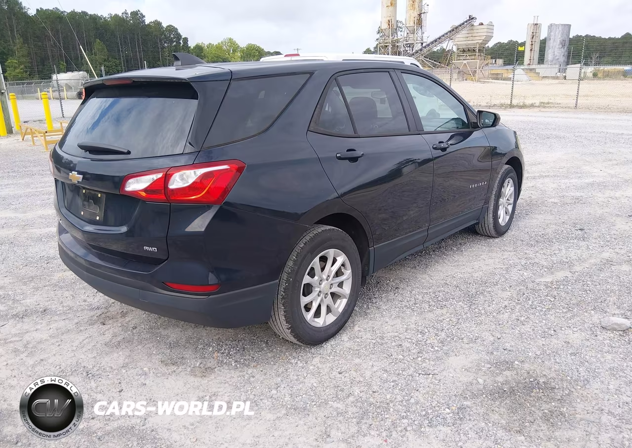 2020 Chevrolet Equinox Awd Ls VIN:3GNAXSEV0LS724923 - 4