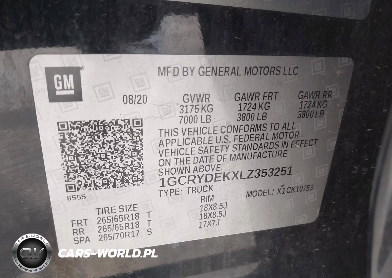 2020 Chevrolet Silverado 1500 4Wd Standard Bed Lt VIN:1GCRYDEKXLZ353251 - 9