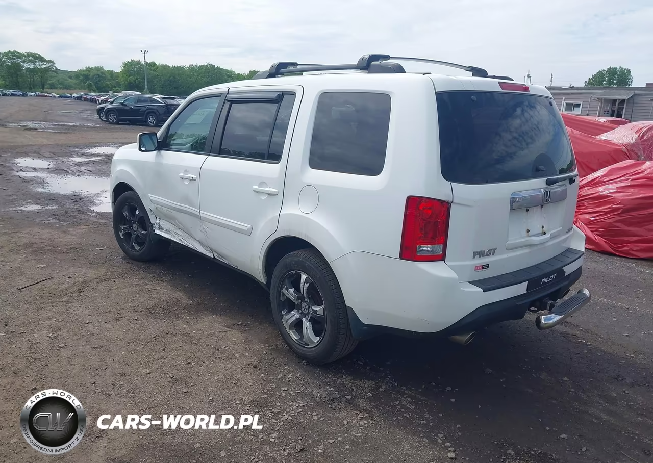 2015 Honda Pilot Ex VIN:5FNYF4H4XFB016376 - 3